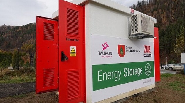 Przemysłowy magazyn energii Taurona przyłączony do sieci