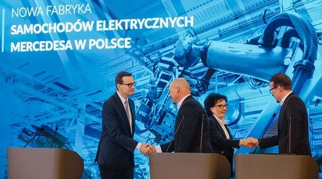 Będzie fabryka EV w Jaworze. Mercedes-Benz zainwestuje 1,3 mld euro