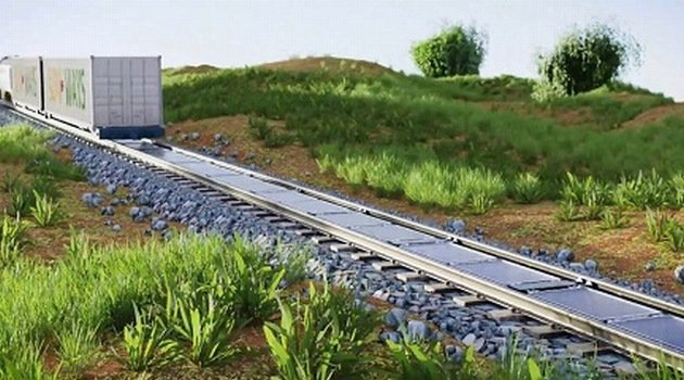 Szwajcarzy będą rozwijać panele PV między torami kolejowymi