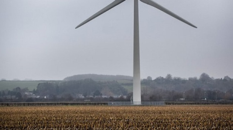 Mizerny efekt lądowych inwestycji wiatrowych w Anglii