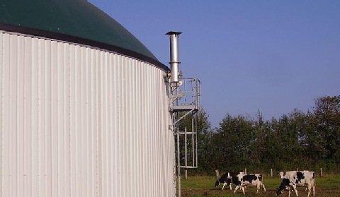 Biogazownia w Łanach Wielkich rozpoczęła produkcję energii