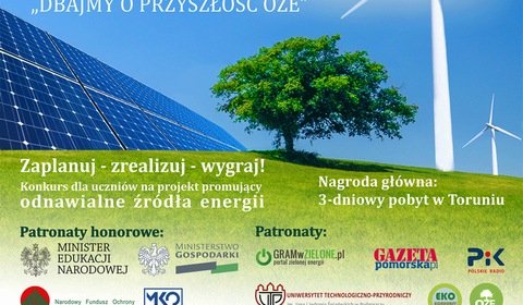 Ogólnopolski EKO Konkurs „Dbajmy o przyszłość OZE”