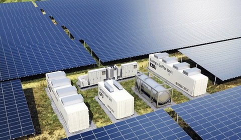 W Niemczech powstał magazyn energii na ogromnej farmie PV