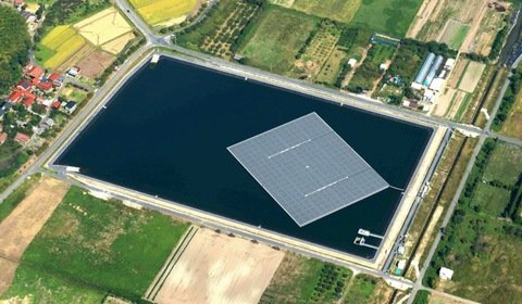 Farmy PV na wodzie produkują więcej energii. Japończycy sprawdzili ile