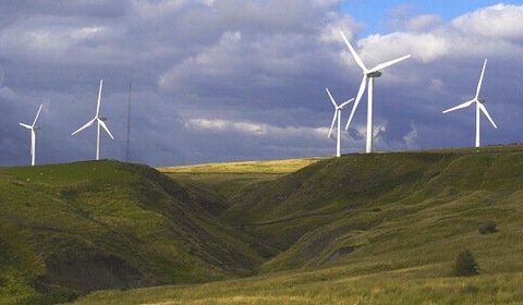 Wiatr zaspokoił 100 proc. zapotrzebowania na energię Szkocji
