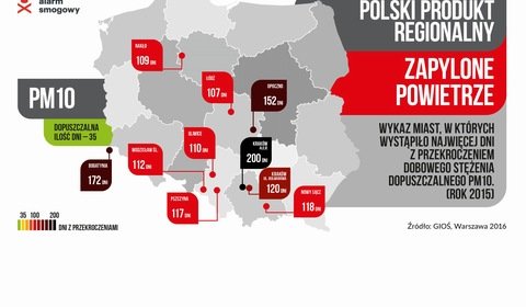 Smog w Polsce. W których miastach jest najgorzej?