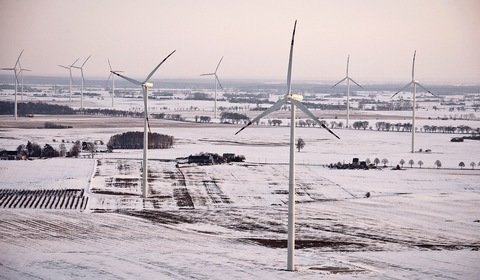 Kolejny rekord generacji energii w polskich wiatraków
