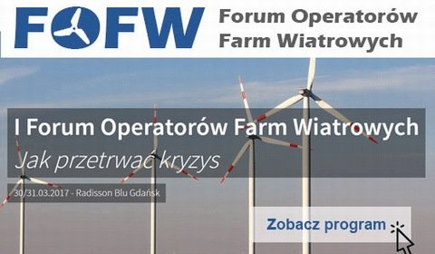 I Forum Operatorów Farm Wiatrowych