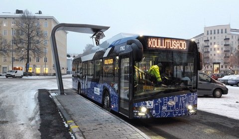 Polska firma dostarczy ładowarki do autobusów elektrycznych w Helsinkach