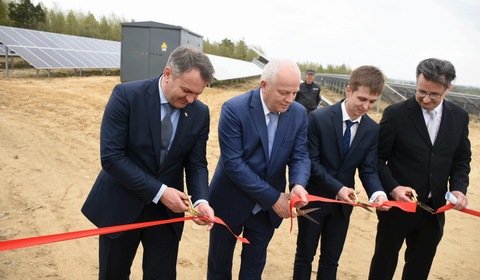Koło Lwowa powstała farma fotowoltaiczna o mocy 10 MW