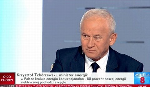 Minister Tchórzewski: demagogiczna polityka dekarbonizacyjna