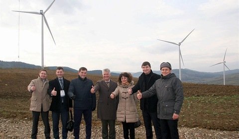 Koło Lwowa powstała farma wiatrowa za 34 mln euro