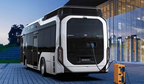 Toyota wprowadza autobusy na wodór, które wspomogą sieć