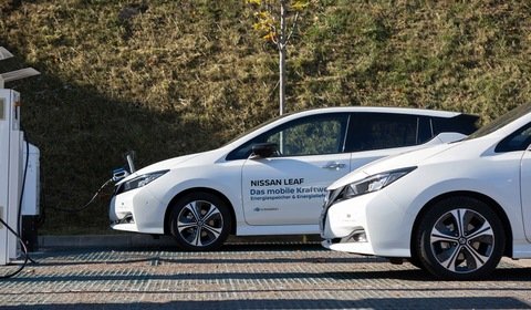 Nissan Leaf może już świadczyć usługi dla niemieckiej sieci