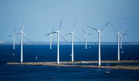 Farmy wiatrowe w Danii zmniejszyły produkcję, ale zwiększyły zyski