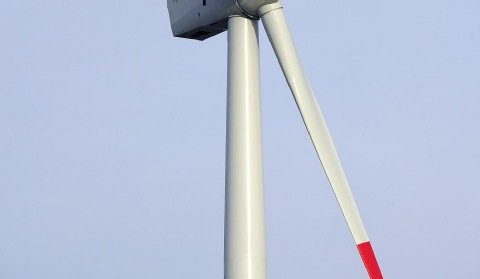 50. turbina PowerWind zamontowana w Polsce