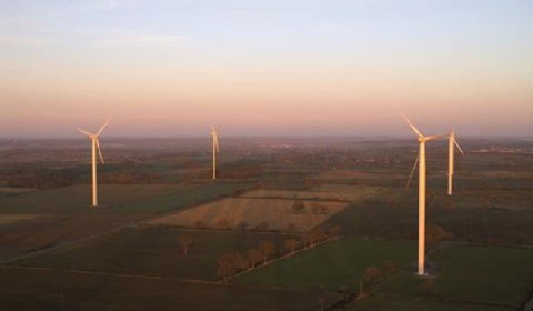 Kłopoty pierwszej farmy wiatrowej na Dolnym Śląsku